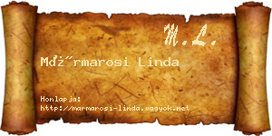 Mármarosi Linda névjegykártya